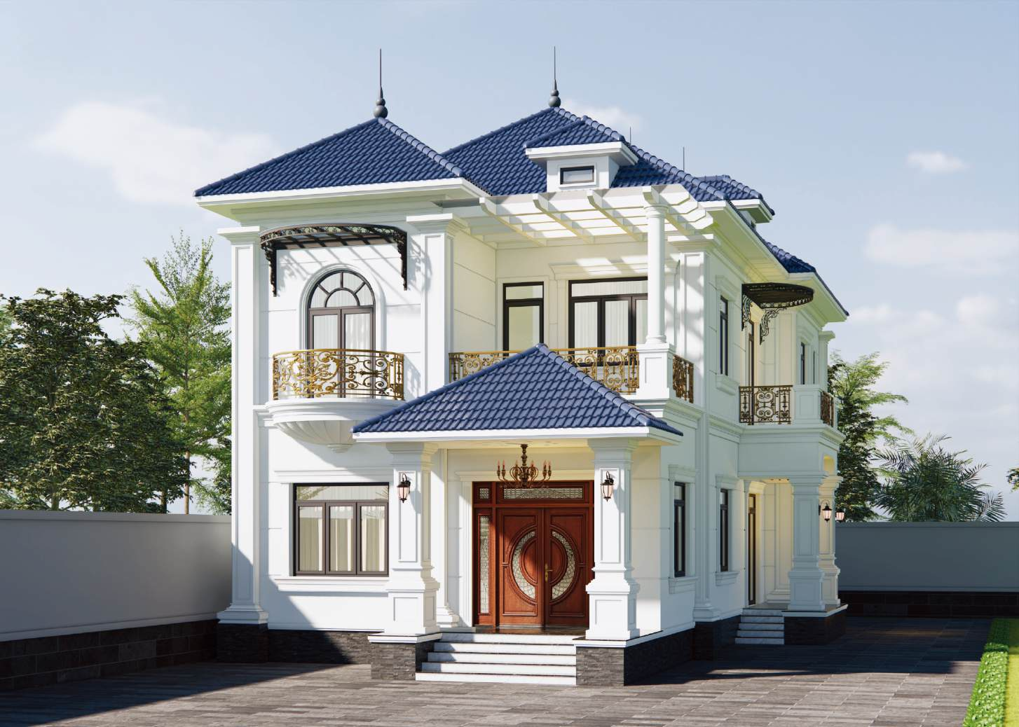 xây nhà phố tại long an